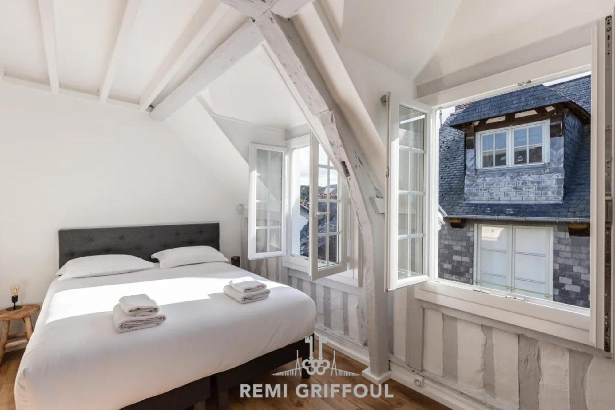 La Capucine Lovely Studio City Center Honfleur Exterior foto